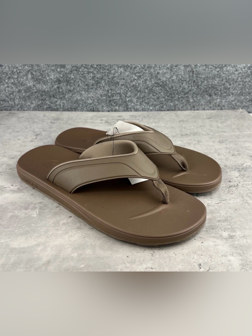 Body Glove Men’s Brown Casual Beach Slides Flip Flops Sandals Size 8 M US